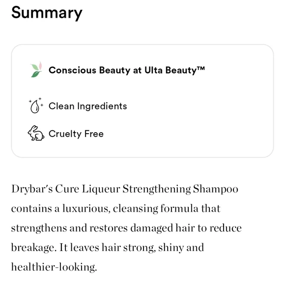 Drybar Cure Liqueur Shampoo and Conditioner with Gin Twist Curl Cream - Picture 8 of 15